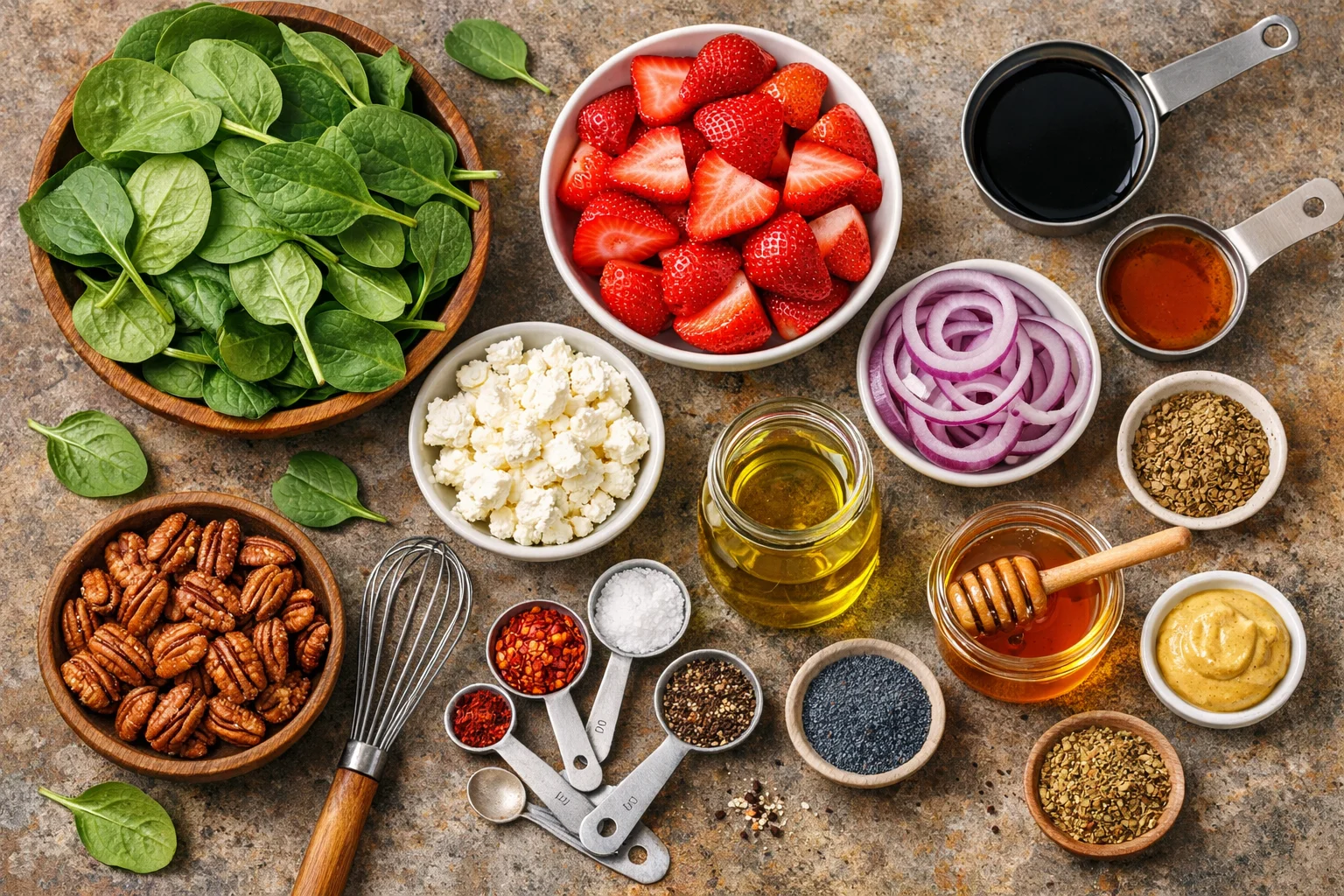 Delicious Spinach Strawberry Salad You&rsquo;ll Love This Season