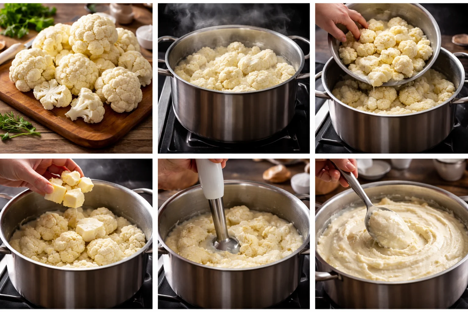 Irresistibly Creamy Cauliflower Mashed Potatoes Recipe