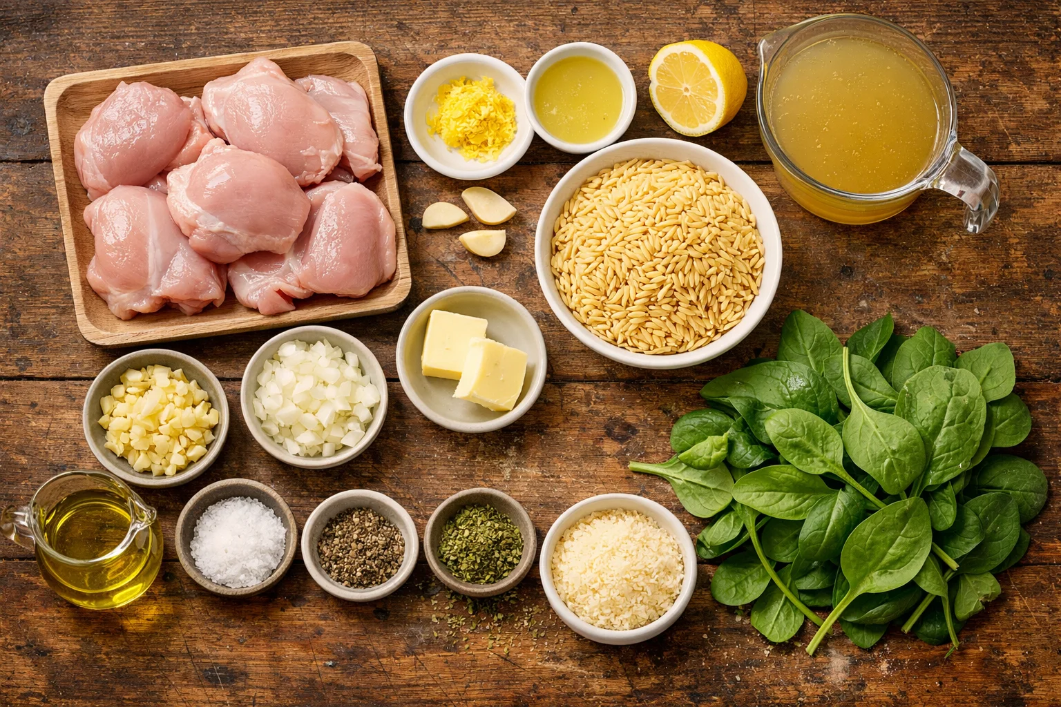 Simple and Delicious Lemon Chicken Orzo in One Pot