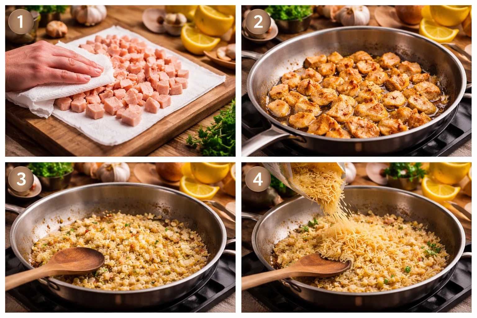 Simple and Delicious Lemon Chicken Orzo in One Pot