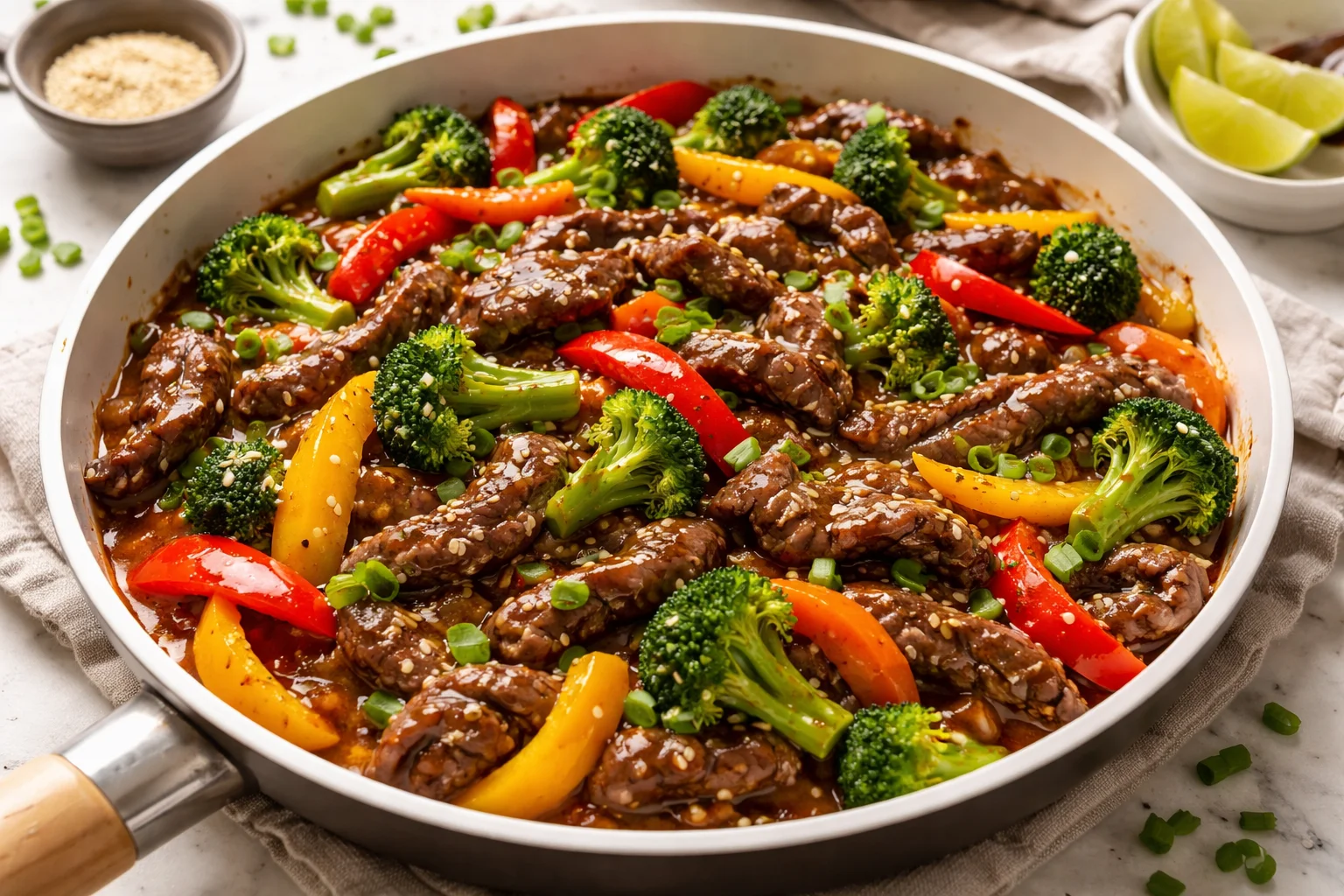 teriyaki beef stir fry
