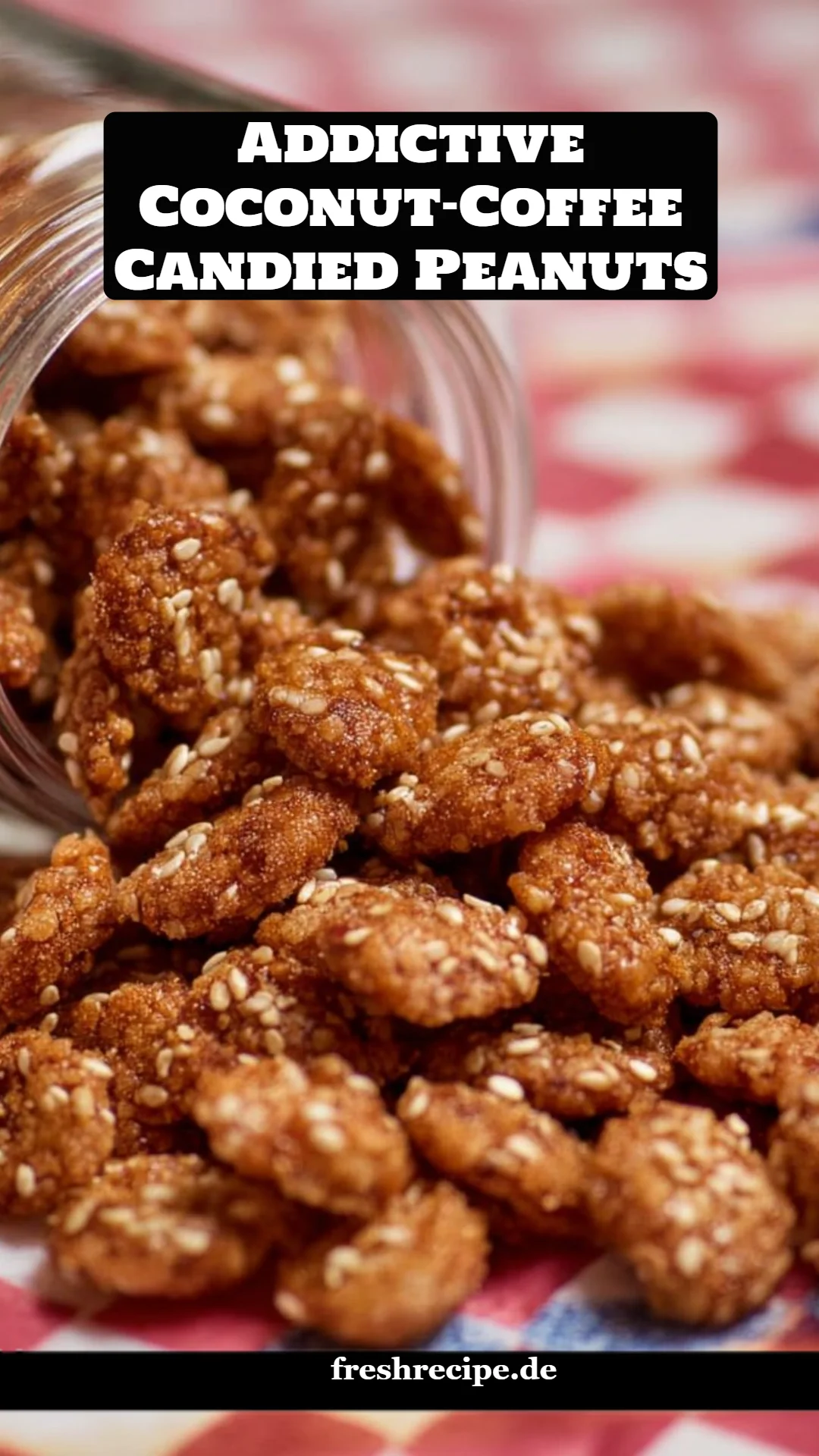 Addictive Coconut-Coffee Candied Peanuts