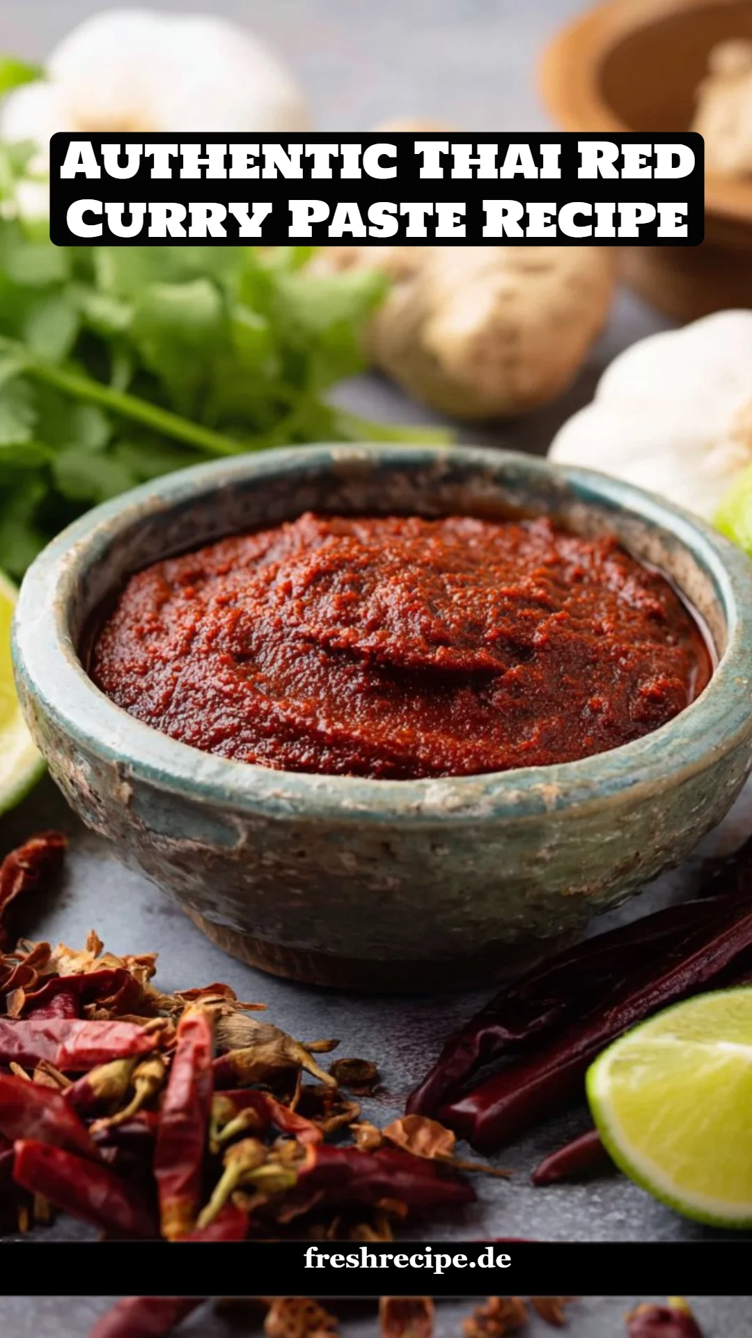Authentic Thai Red Curry Paste Recipe