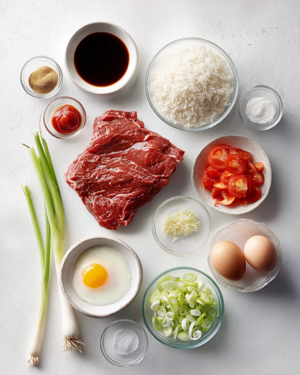 Beef Stir Fry with Jasmine Rice