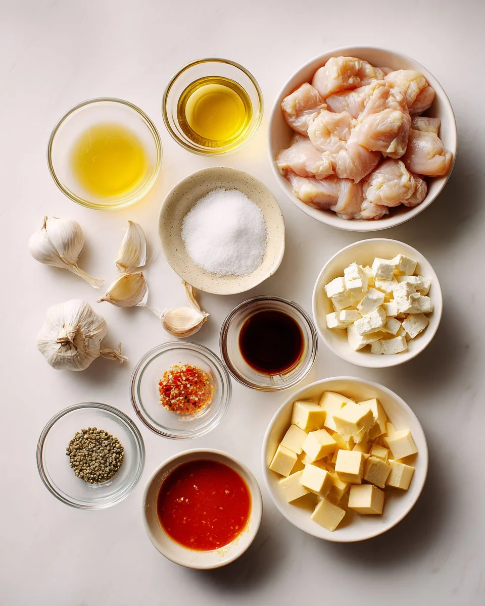 Crispy Chicken and Cheese Golden Bags