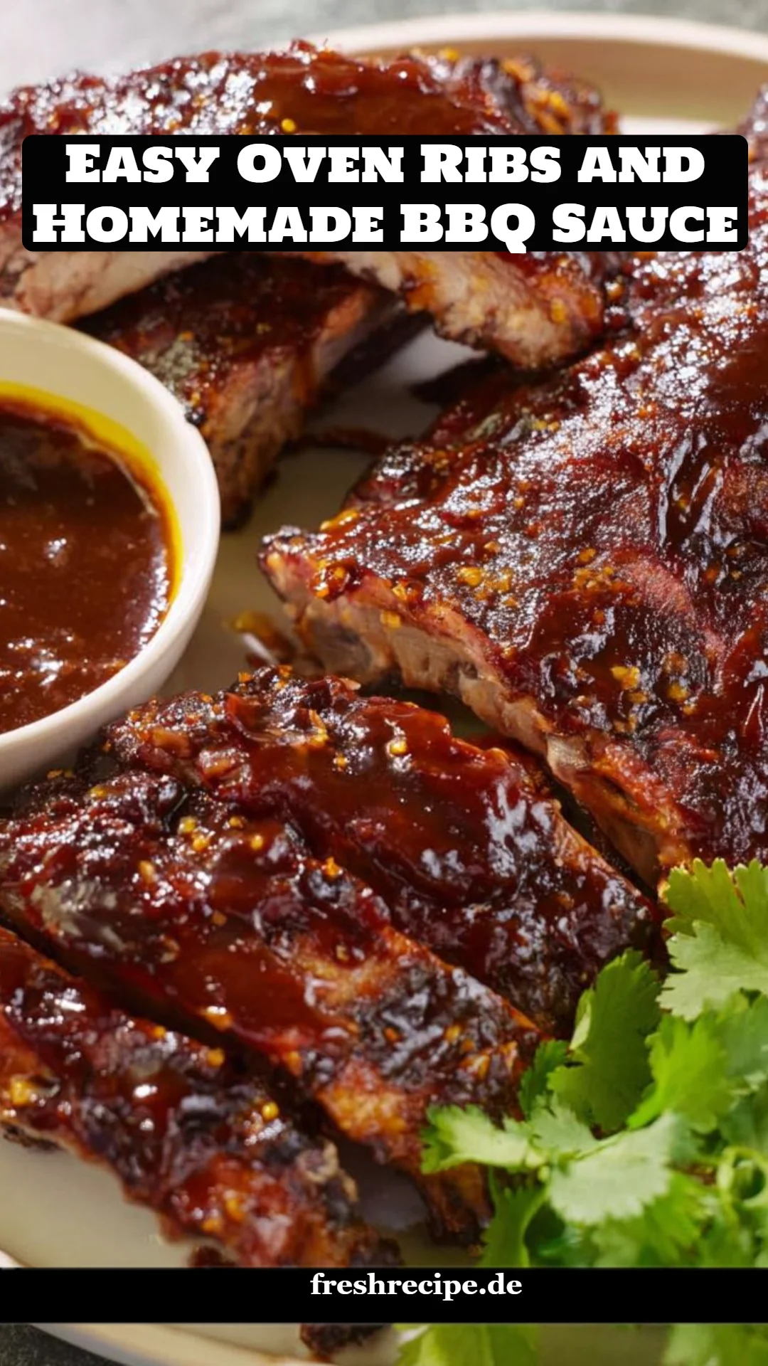 Easy Oven Ribs and Homemade BBQ Sauce