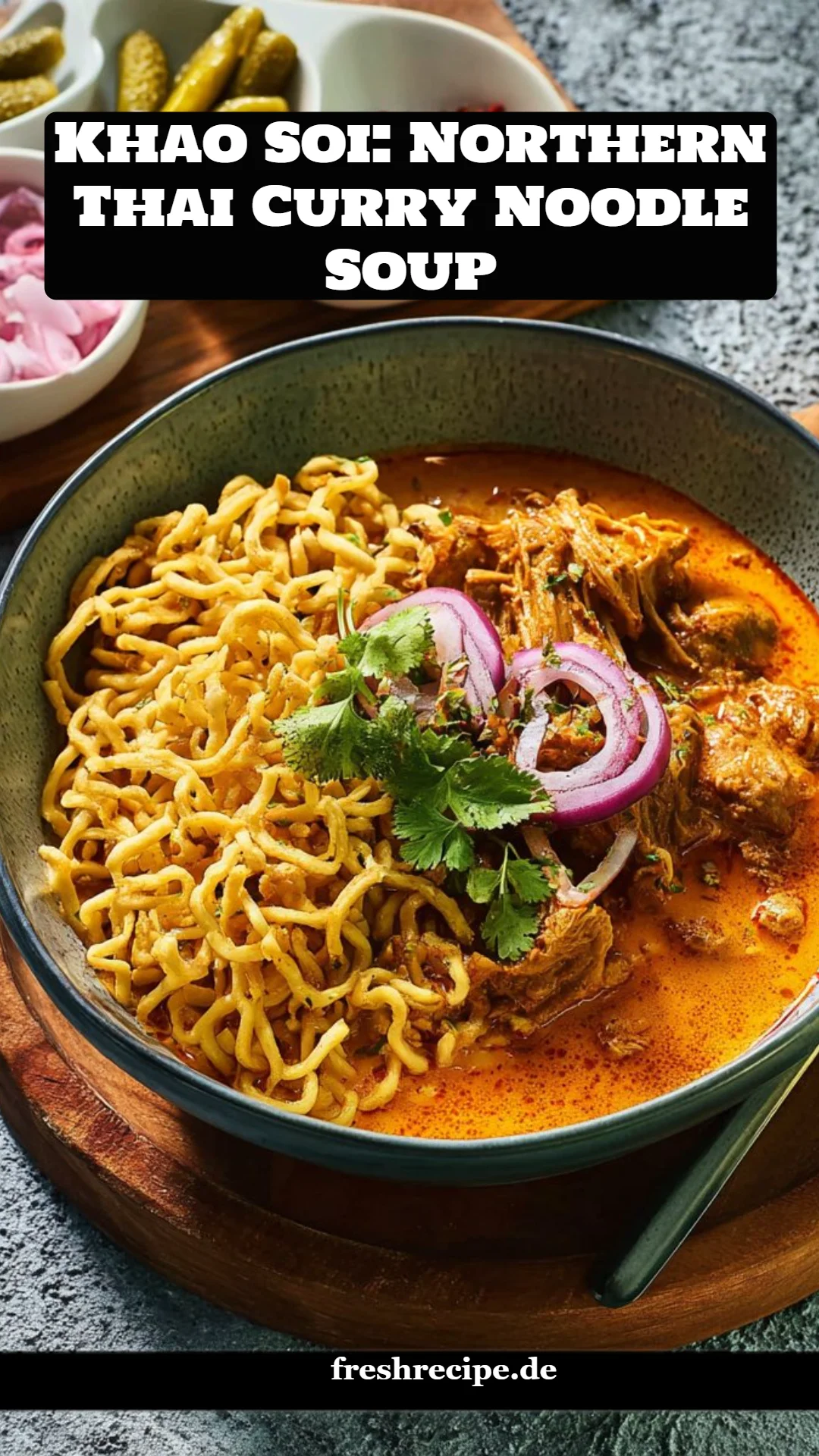 Khao Soi: Northern Thai Curry Noodle Soup