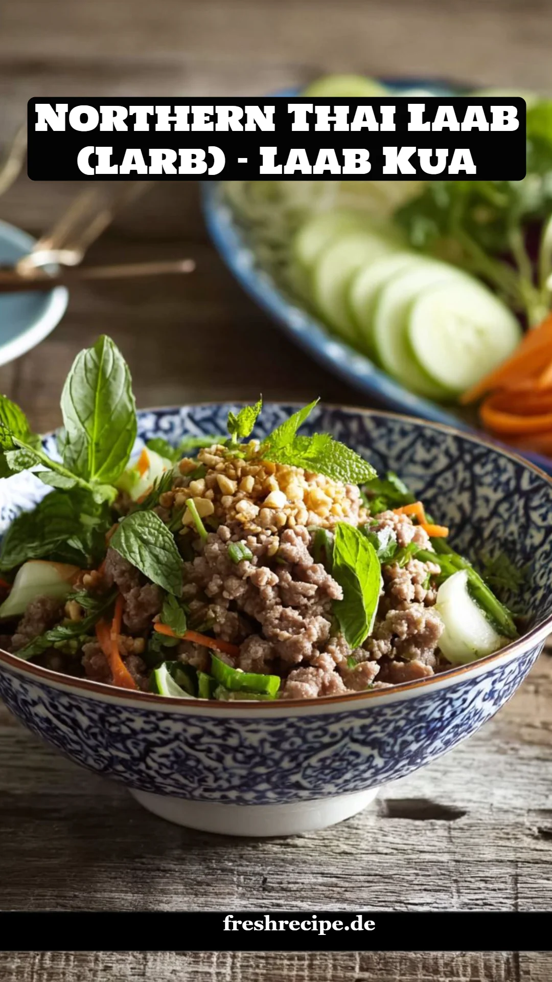 Northern Thai Laab (Larb) - Laab Kua