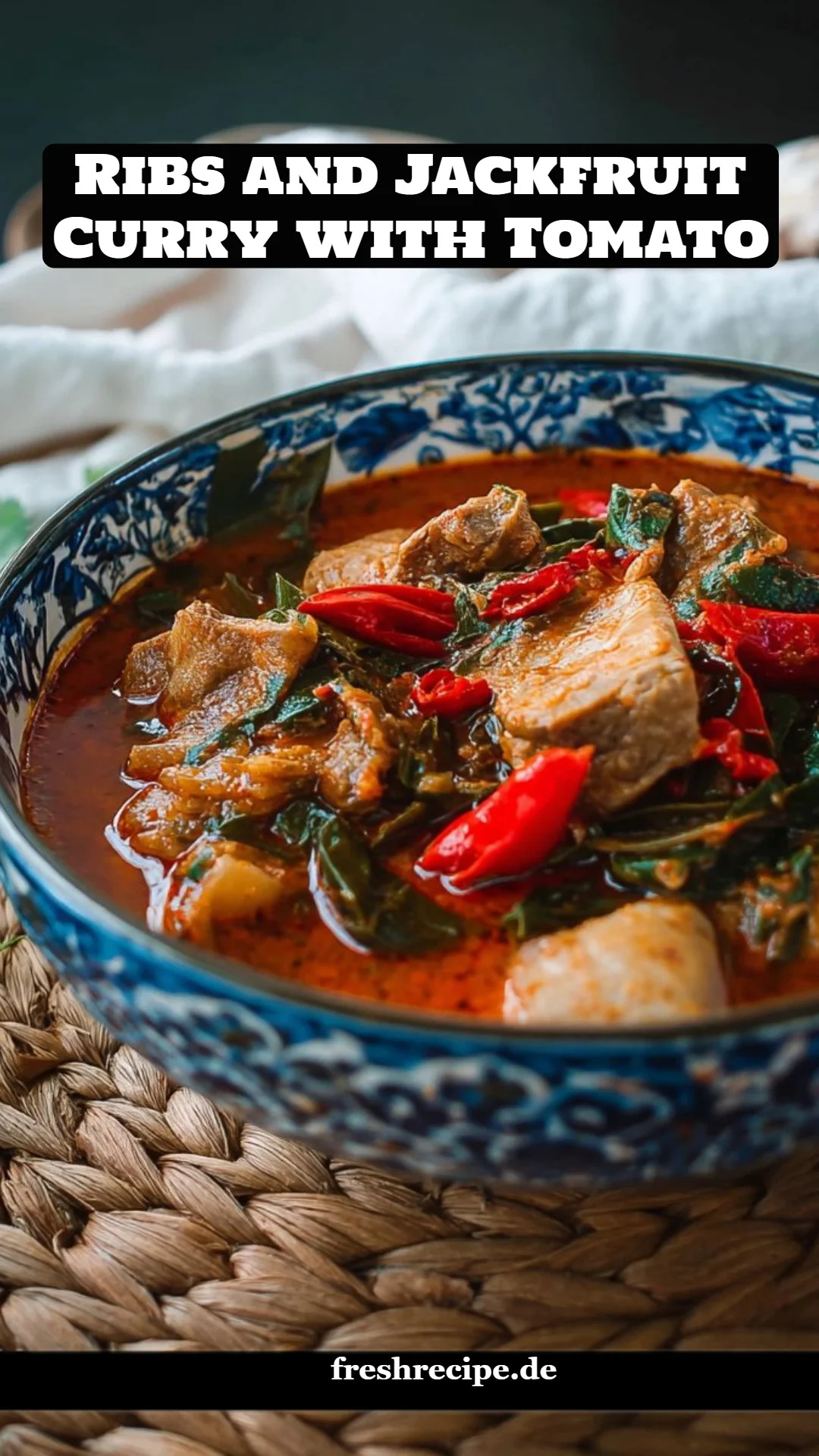Ribs and Jackfruit Curry with Tomato