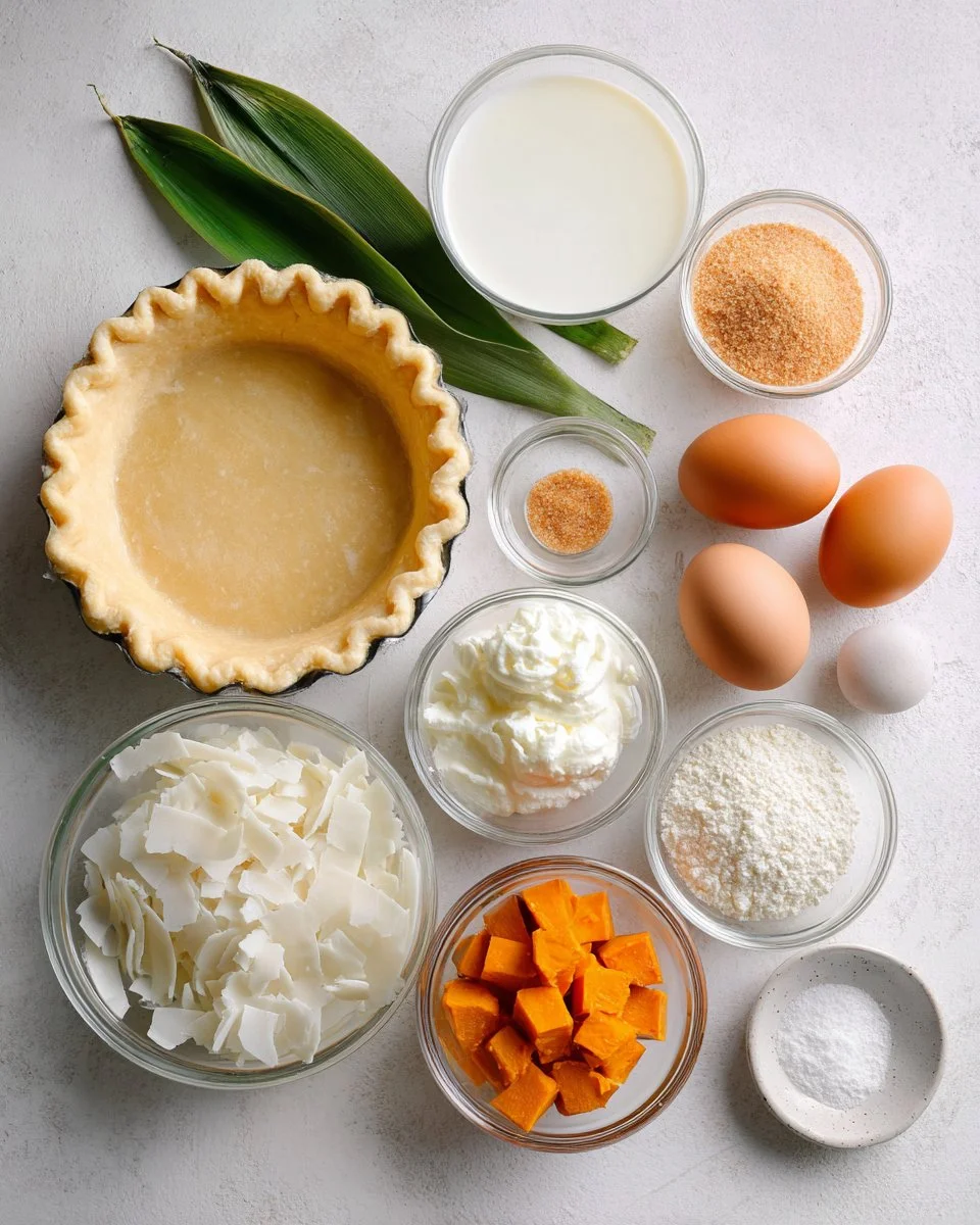 Thai Coconut Pumpkin Pie