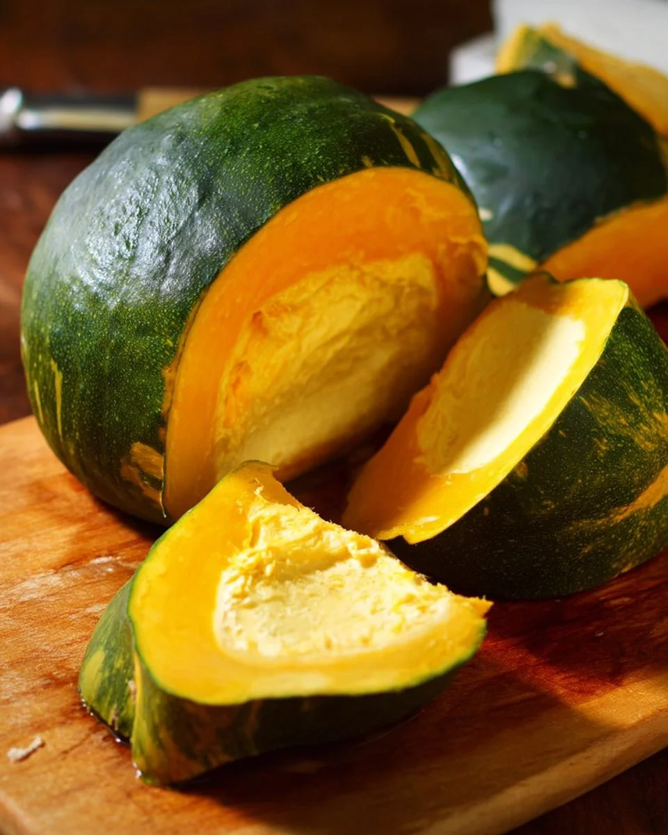 Thai Custard in a Pumpkin (Crustless Pumpkin Pie)