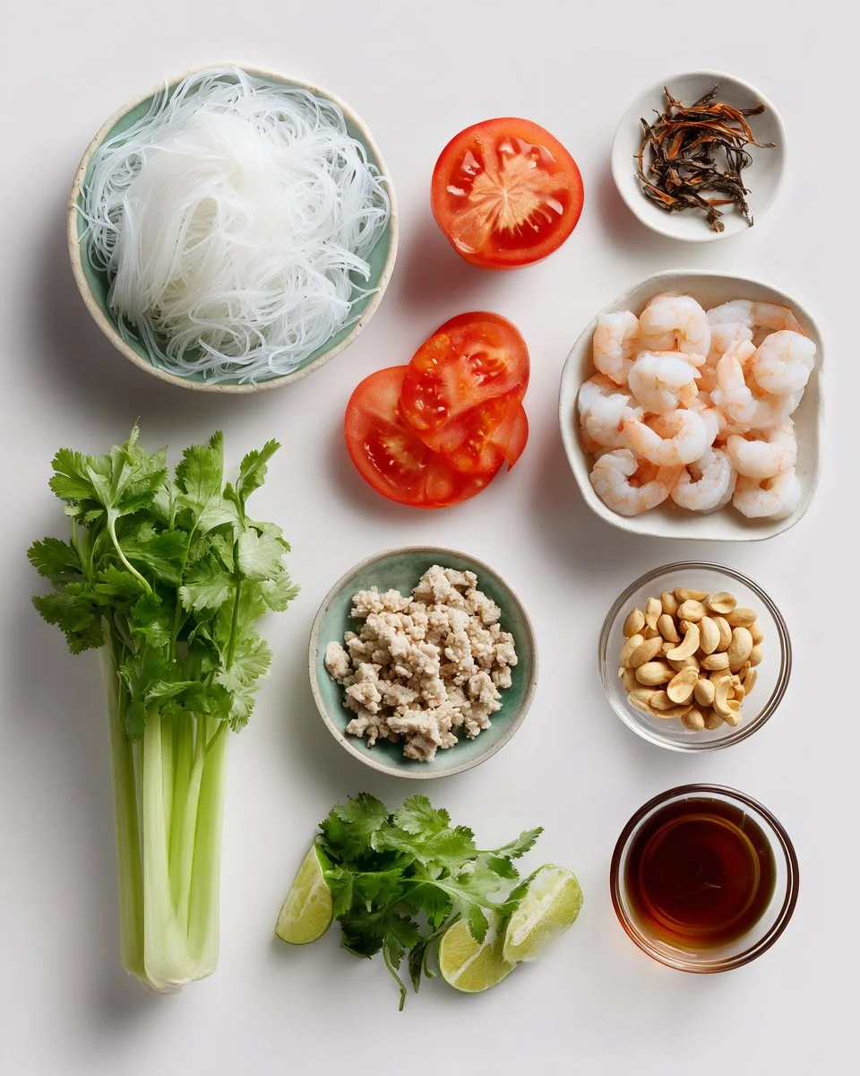 Thai Glass Noodle Salad (Yum Woon Sen)