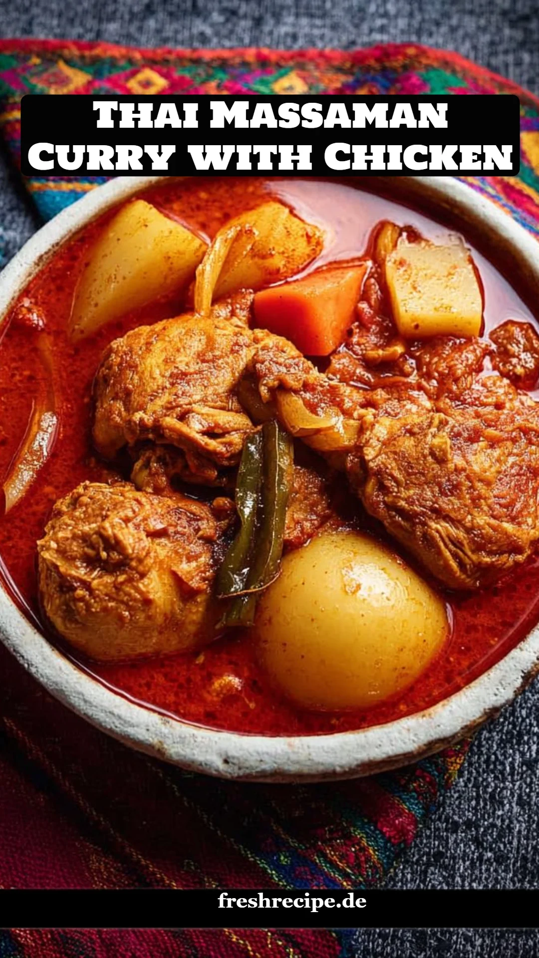 Thai Massaman Curry with Chicken