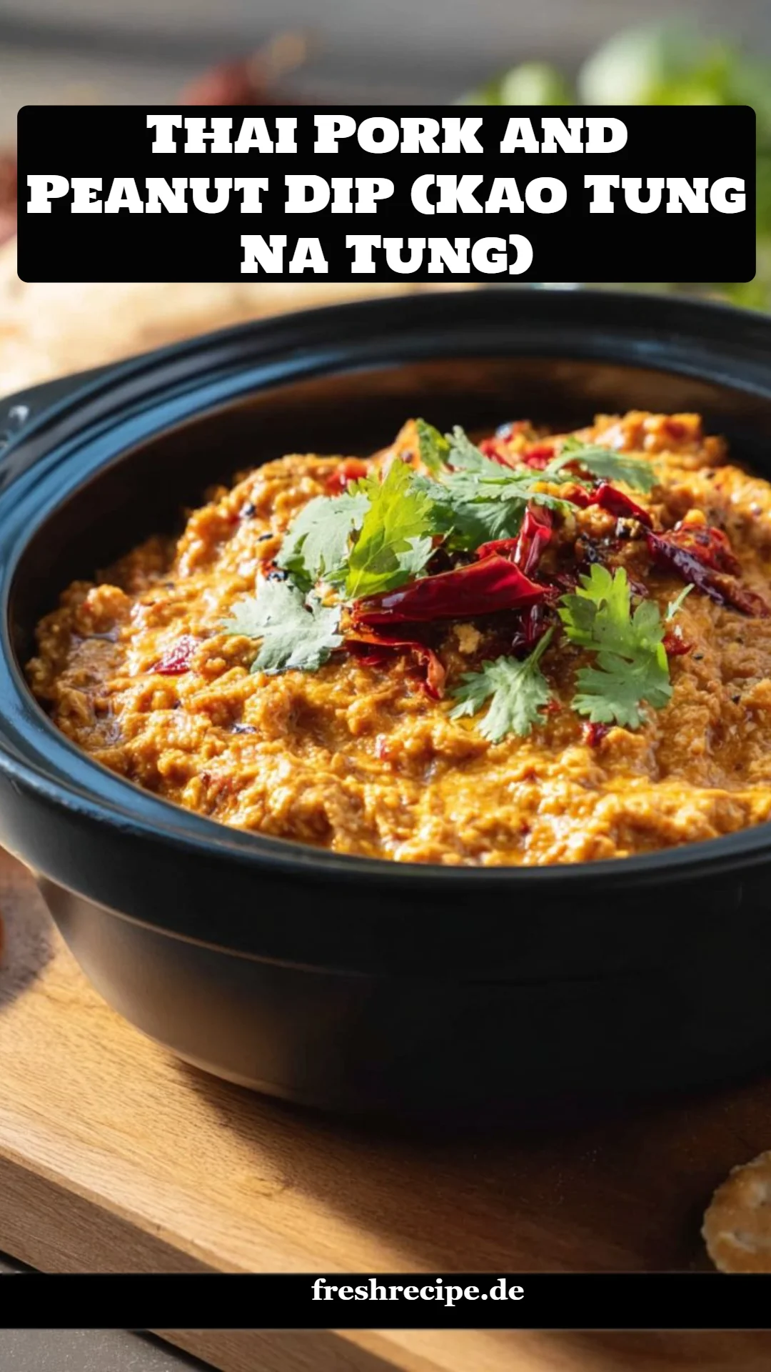 Thai Pork and Peanut Dip (Kao Tung Na Tung)