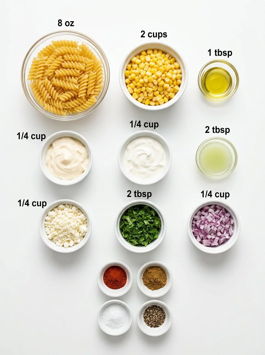 Mexican Street Corn Pasta Salad